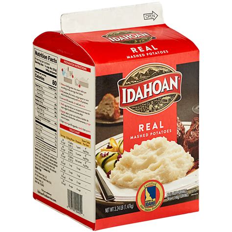 Idahoan REAL 3.24 lb. Mashed Potatoes - 6/Case