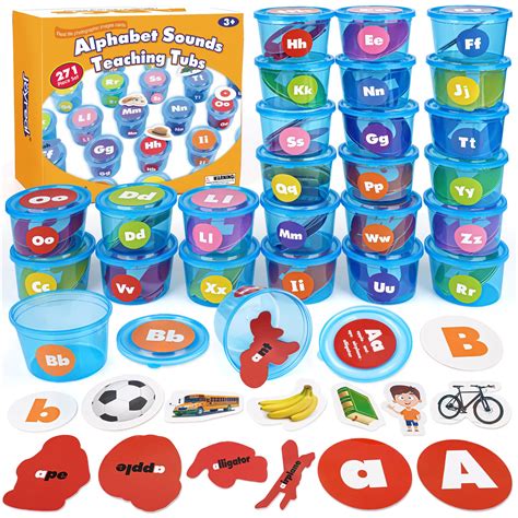 Buy Joyreal Alphabet Learning Toys for Toddlers, 26 Alphabet Soup ...