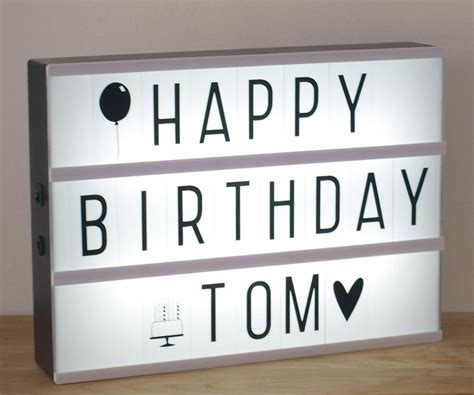 extra letter sets for lightbox by idyll home | notonthehighstreet.com