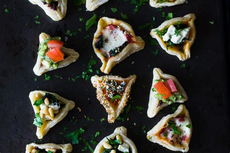 Savory Hamantaschen Bar with Sx Different Fillings | Hamantaschen ...