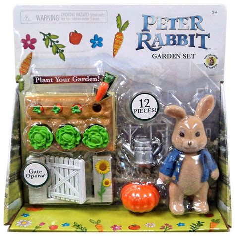 Peter Rabbit Garden Set Figure Set Just Play - ToyWiz