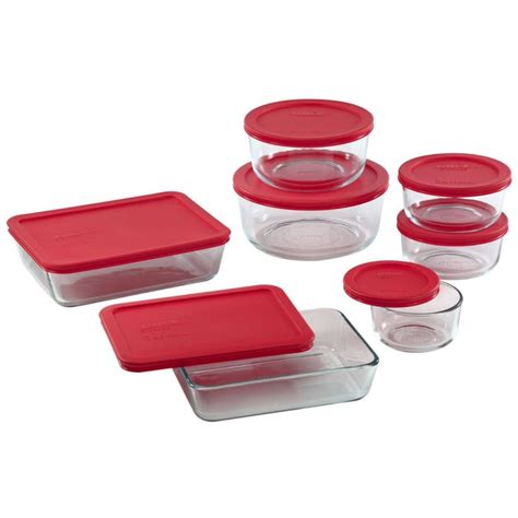 Pyrex Storage Plus Set, 14 Piece - Walmart.com - Walmart.com