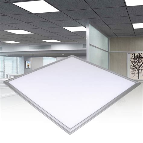 10 Pack 36w 600 x 600 LED Recessed Suspended Ceiling Panel Lights Cool ...