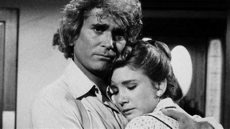 Michael Landon Comforted Melissa Gilbert On 'Little House' Finale