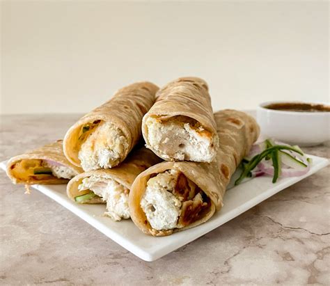 Chicken Malai Boti Roll