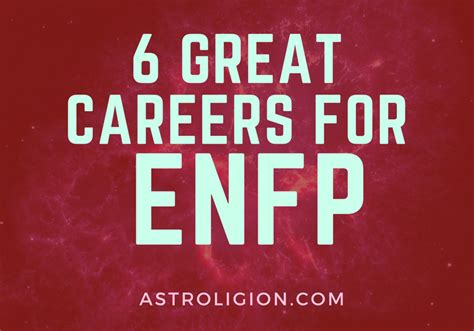 6 Great ENFP Careers That Pay Well | astroligion.com