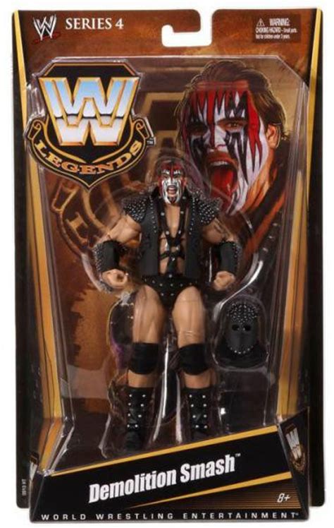 WWE Wrestling Legends Series 4 Demolition Smash Action Figure Mattel ...