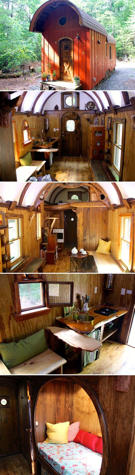 Old Time Caravan by The Unknown Craftsmen | Tiny house, Tiny house ...