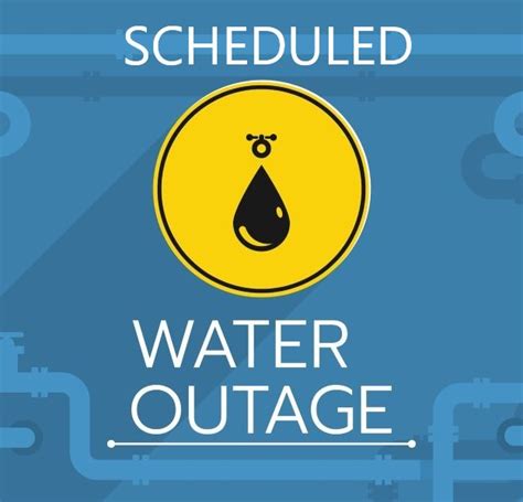 Water Outage Scheduled – City of Darlington!