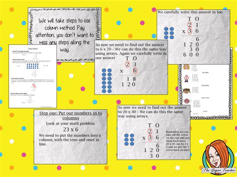 Multiplication Column Method | Teaching Resources