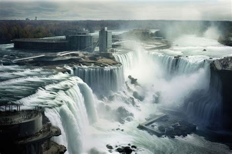 Niagara falls architecture waterfall landscape. | Free Photo - rawpixel