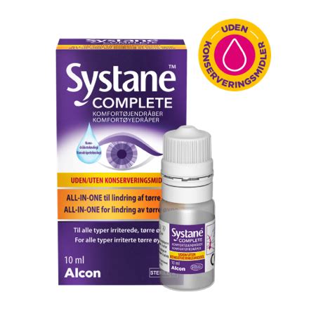 Systane® COMPLETE PRESERVATIVE-FREE | Alcon Denmark