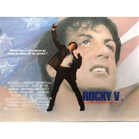 ROCKY V Movie Poster 30x40 in.