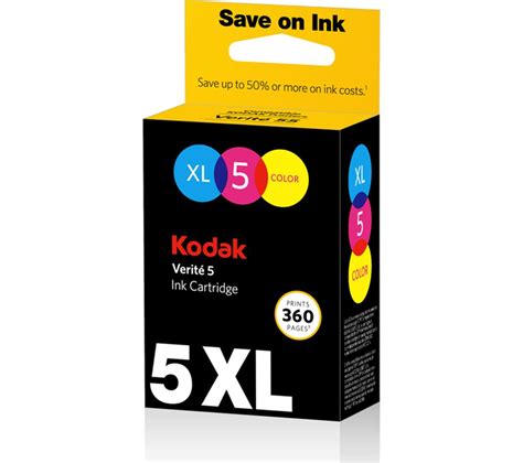 Buy KODAK Verite 5 XL Colour Ink Cartridge | Free Delivery | Currys