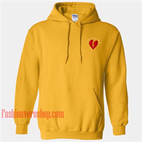 Broken Heart HOODIE - Unisex Adult Clothing