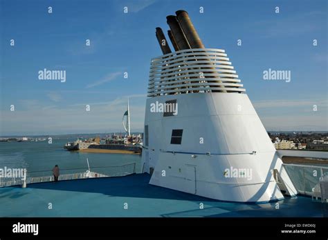 Ships funnel Stock Photo - Alamy