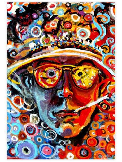 Hunter S Thompson Art | Modern Painting