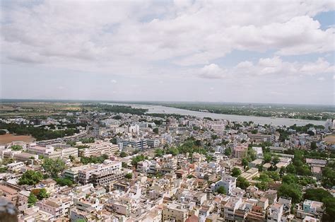 35500005 | Trichy city, the Kaveri river and three gopurams … | Flickr