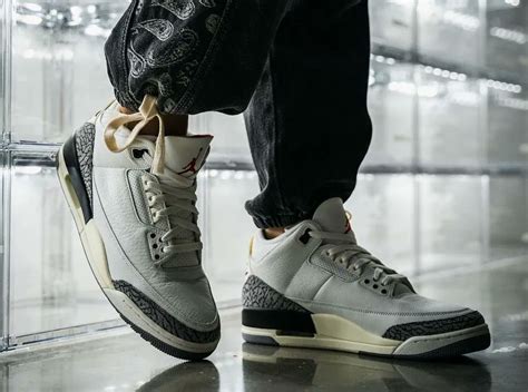 JustFreshKicks on Twitter: "On Foot Look: Air Jordan 3 “White Cement Reimagined" http://bit.ly ...