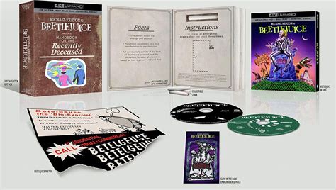 Beetlejuice 4K Blu-ray Release Date 2020 (Exclusive Giftset)