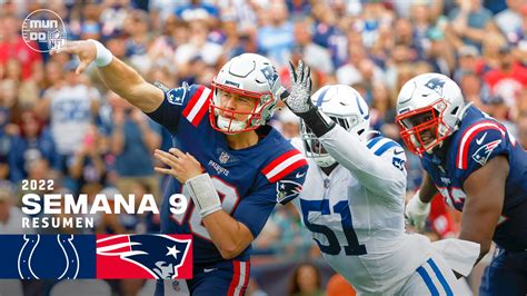 Colts vs Patriots | Highlights semana 9