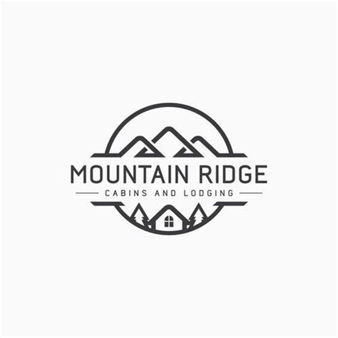 Mountain ridge logo | Logo design contest | 99designs | Resort logo design, Logo design contest ...