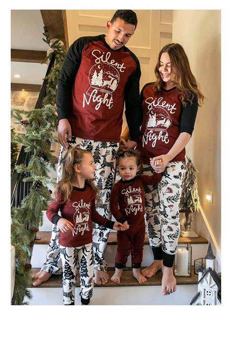 Ausführen Teilnahme Männlichkeit christmas pyjama family Bettwäsche feminin Messbar