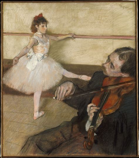 Edgar Degas | The Dance Lesson | The Met | Edgar degas, Degas, Degas paintings