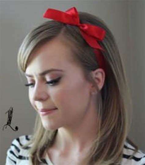 15 Incredibly Easy Hairstyles With A Ribbon For Every Day - Styleoholic