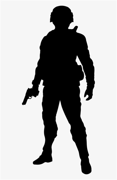 Silhouette Of Soldier By Mieshanovakov - Soldier Silhouette Png ...