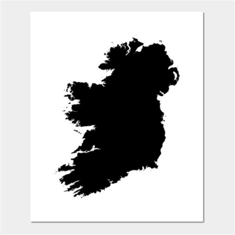 LIMITED EDITION. Exclusive Ireland Silhouette - Ireland Silhouette - Posters and Art Prints ...