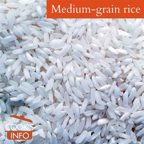 Medium-Grain Rice - CooksInfo