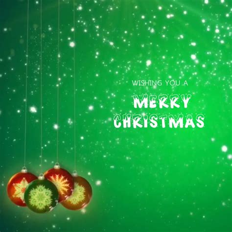 CHRISTMAS VIDEO TEMPLATE | PosterMyWall