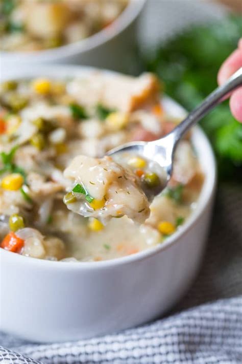 Slow Cooker Chicken and Dumplings | greens & chocolate