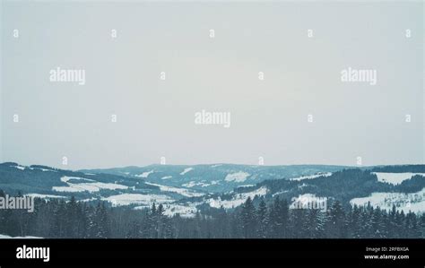 A photograph of snowy Norwegian mountains Stock Photo - Alamy