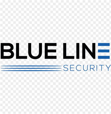 Logo For Blue Line Security - Electric Blue PNG Transparent With Clear Background ID 343004 | TOPpng