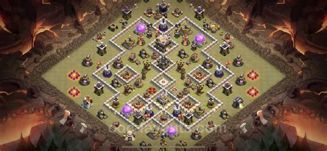 Best War Base TH11 with Link, Anti Everything 2022 - Town Hall Level 11 CWL Base Copy - (#72)