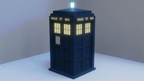 TARDIS Model - Focused Critiques - Blender Artists Community