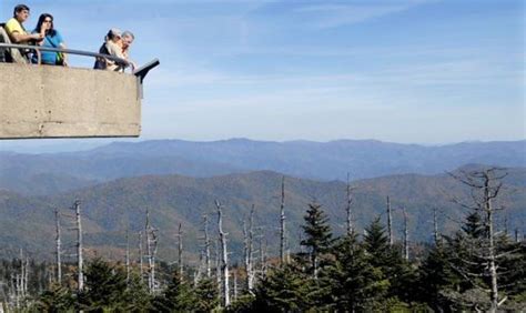 Clingmans Dome closed at 11 today due to snow forecast