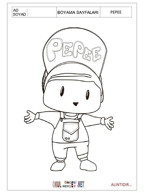 Pepee Coloring Pages