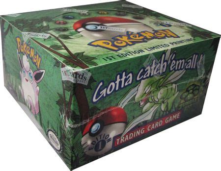 Jungle 1st Edition Booster Box (Pokemon) | TrollAndToad