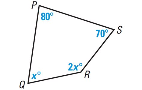 Angle Sum In Quadrilateral