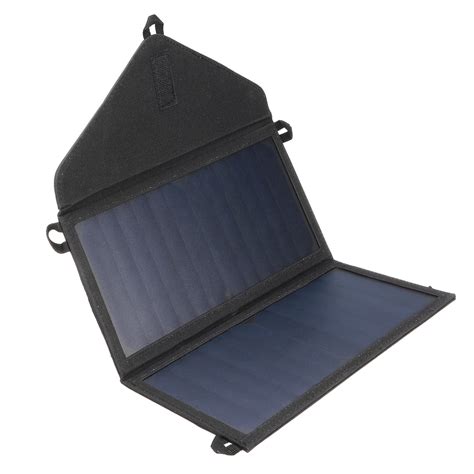 20w foldable solar panel portable 5v 2a usb battery charger power bank ...