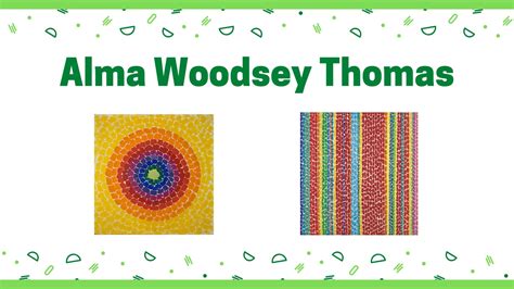 New Digital Ideas: Alma Woodsey Thomas Art Making - ArtsNOW