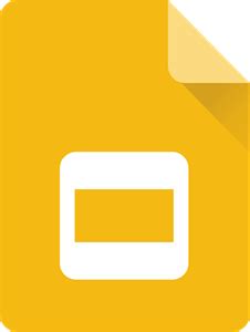 Google Slides Logo PNG Vector (CDR) Free Download