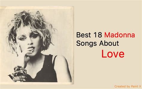 Best 18 Madonna Love Songs Ever - NSF - Music Magazine