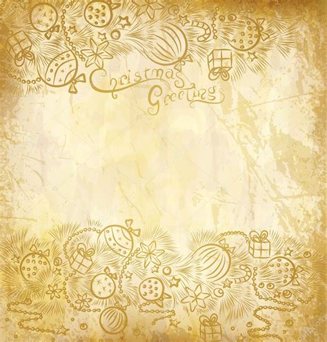 Christmas retro background with festive garland Stock Vector Image by ©Alkestida #7935922