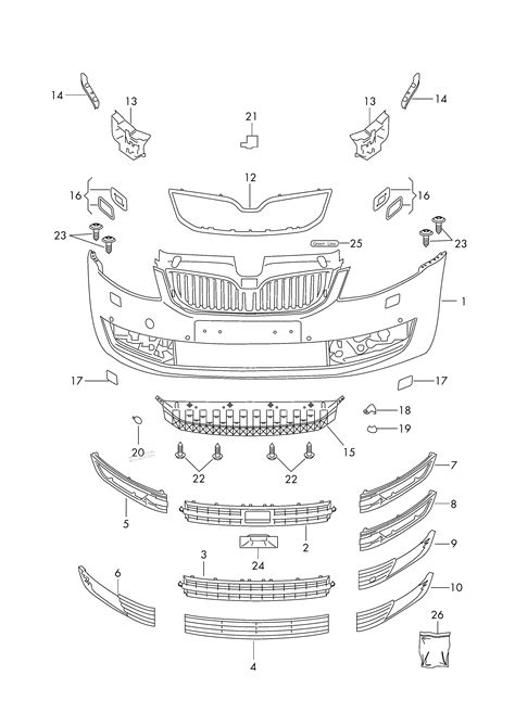 bumper SKODA OCTAVIA