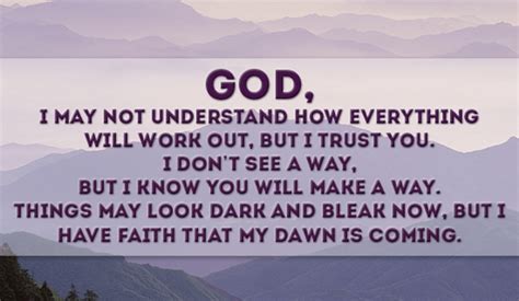 I Trust You, God - Inspirations