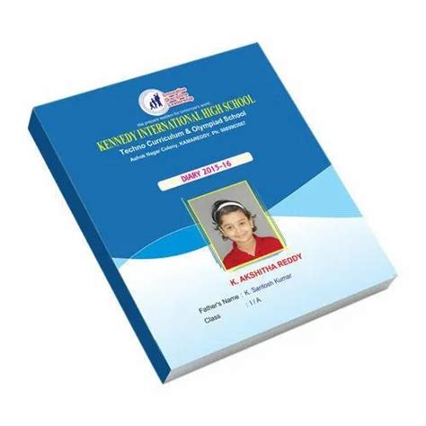 Paper high quality School Diary With Students Photo at Rs 30/piece in Hyderabad